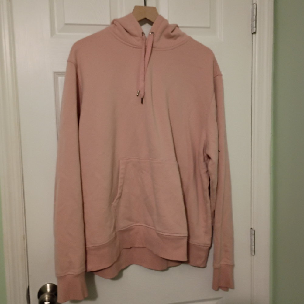 Amazon Essentials Men's Light Pink Hoodie